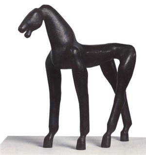 bronze horse